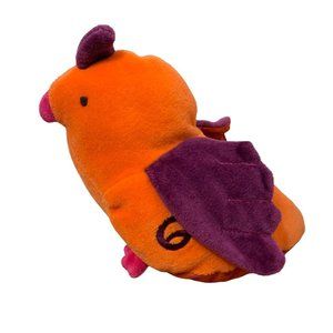 Alpha Beans QUAIL 7" Plush Letter Q Beanbag Stuffed Animal 1997 Learning Smith